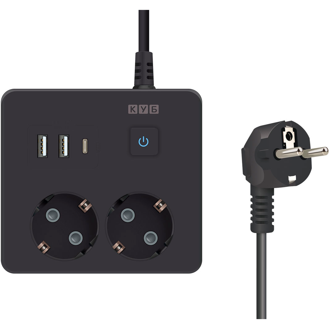 Сетевой удлинитель Power Cube SPG5-B4