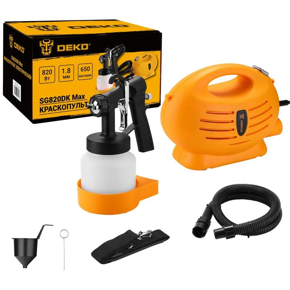 Краскопульт DEKO SG820DK Max - 083-1128 - фото 2