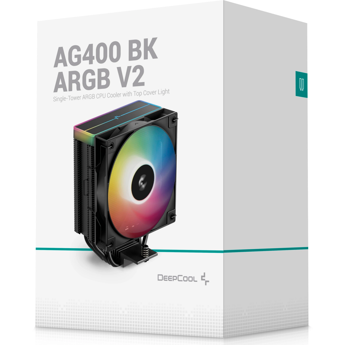 Кулер DeepCool AG400 BK ARGB V2 - R-AG400-BKAMMN-GJD - фото 10