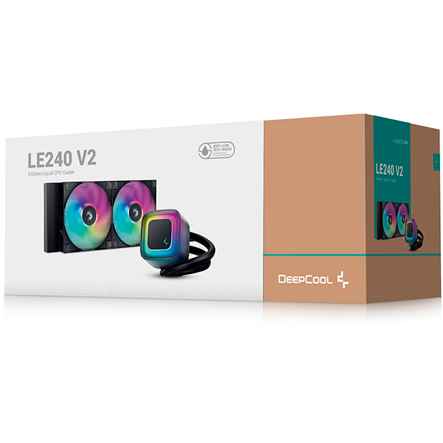 Система жидкостного охлаждения DeepCool LE240 V2 - R-LE240-BKAMMC-G-2 - фото 6