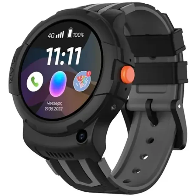 Умные часы Elari KidPhone 4G Wink Black