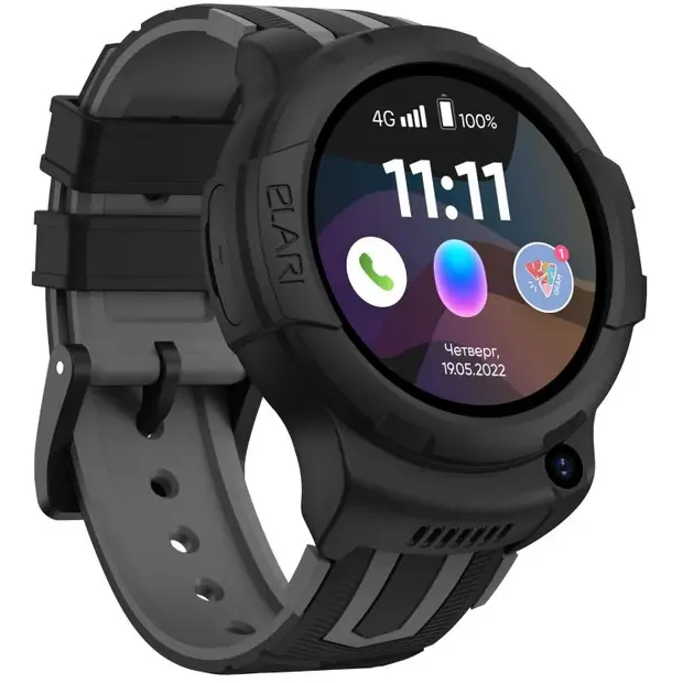 Умные часы Elari KidPhone 4G Wink Black - фото 3
