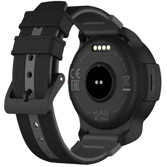 Умные часы Elari KidPhone 4G Wink Black - фото 4