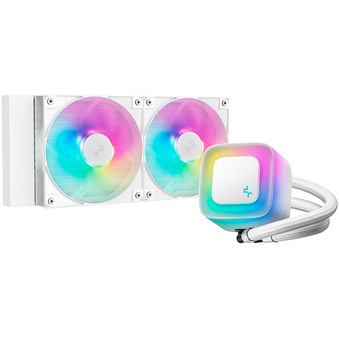 Система жидкостного охлаждения DeepCool LE240 V2 White - LE240 WH V2