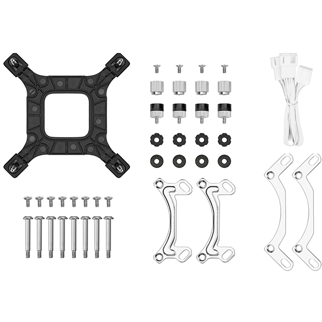 Система жидкостного охлаждения DeepCool LE240 WH V2 - R-LE240-WHAMMN-G-2 - фото 5