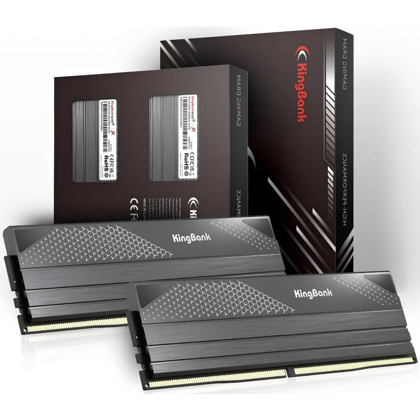 Оперативная память 48Gb DDR5 8000MHz KingBank (K5.01.FPM5KM9501) (2x24Gb KIT) - фото 3
