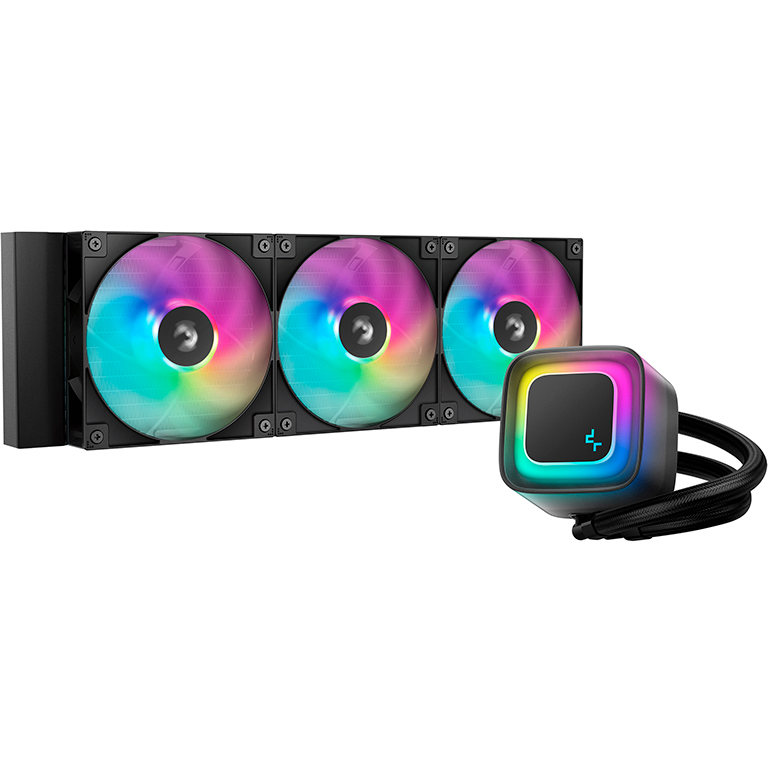Система жидкостного охлаждения DeepCool LE360 V2 Black