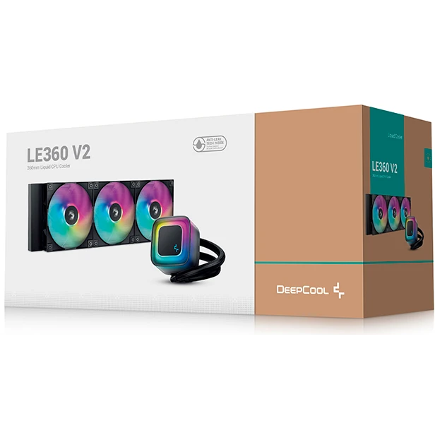Система жидкостного охлаждения DeepCool LE360 V2 - R-LE360-BKAMMC-G-2 - фото 6