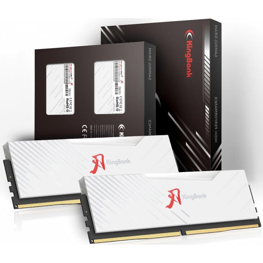 Оперативная память 48Gb DDR5 8000MHz KingBank RGB (K5.01.FLM5KM9301) (2x24Gb KIT) - фото 3