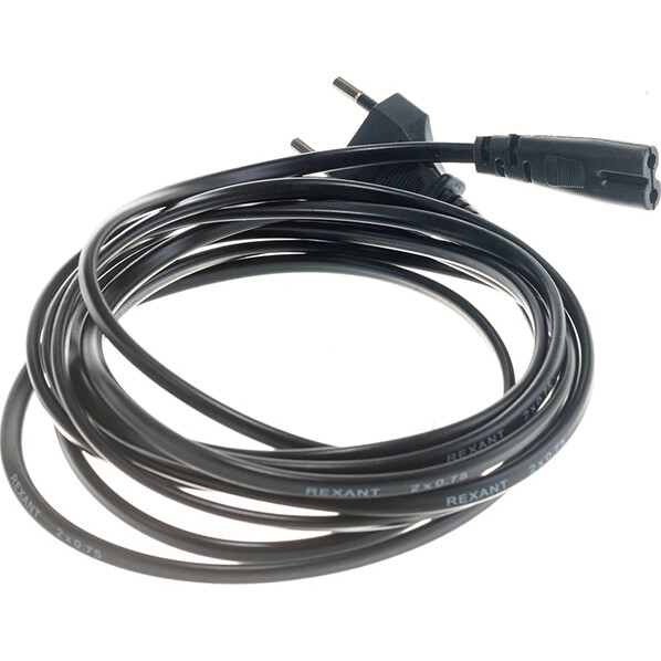 Кабель питания CEE 7/16 - C7, 3м, Rexant 11-1107 - фото 3