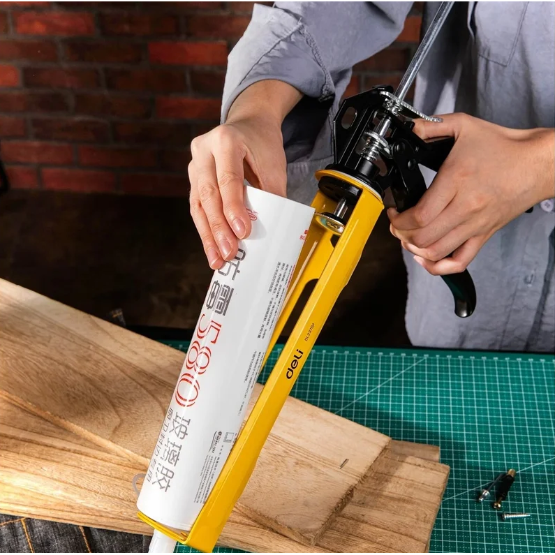 Пистолет для герметика Deli DL2370A - фото 6