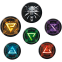 Значок ABYstyle The Witcher Badge Pack Signs - ABYACC441