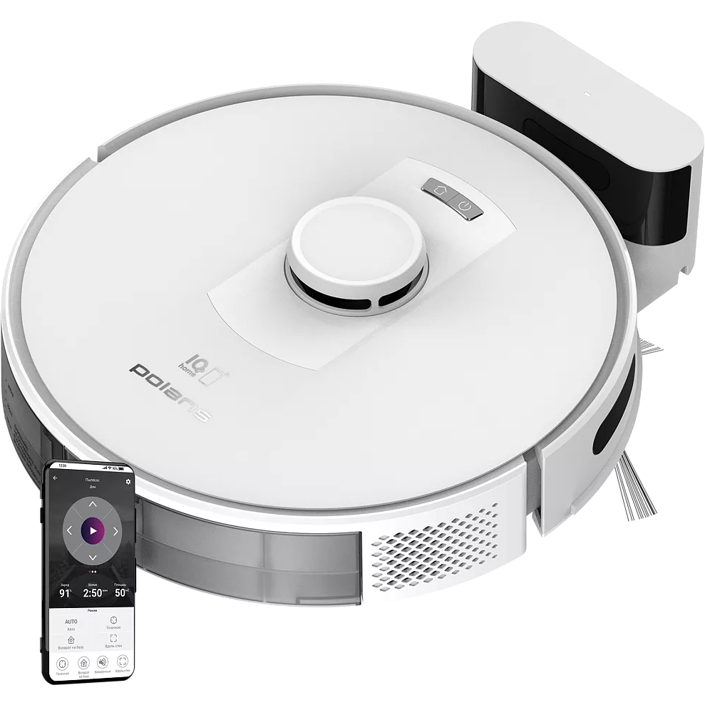 Робот-пылесос Polaris PVCR 5003 Wi-Fi IQ Home White