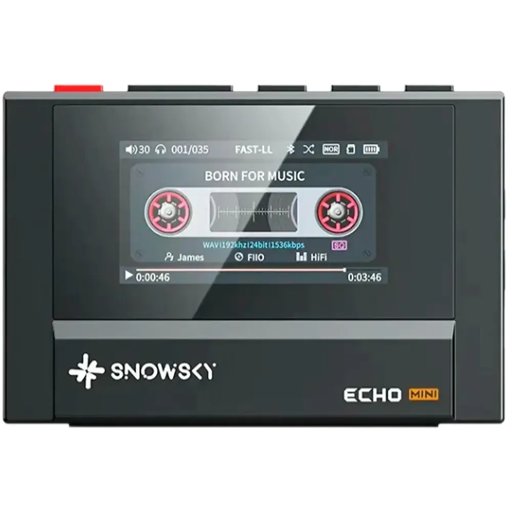 Портативный плеер FiiO SnowSky Echo Mini Black