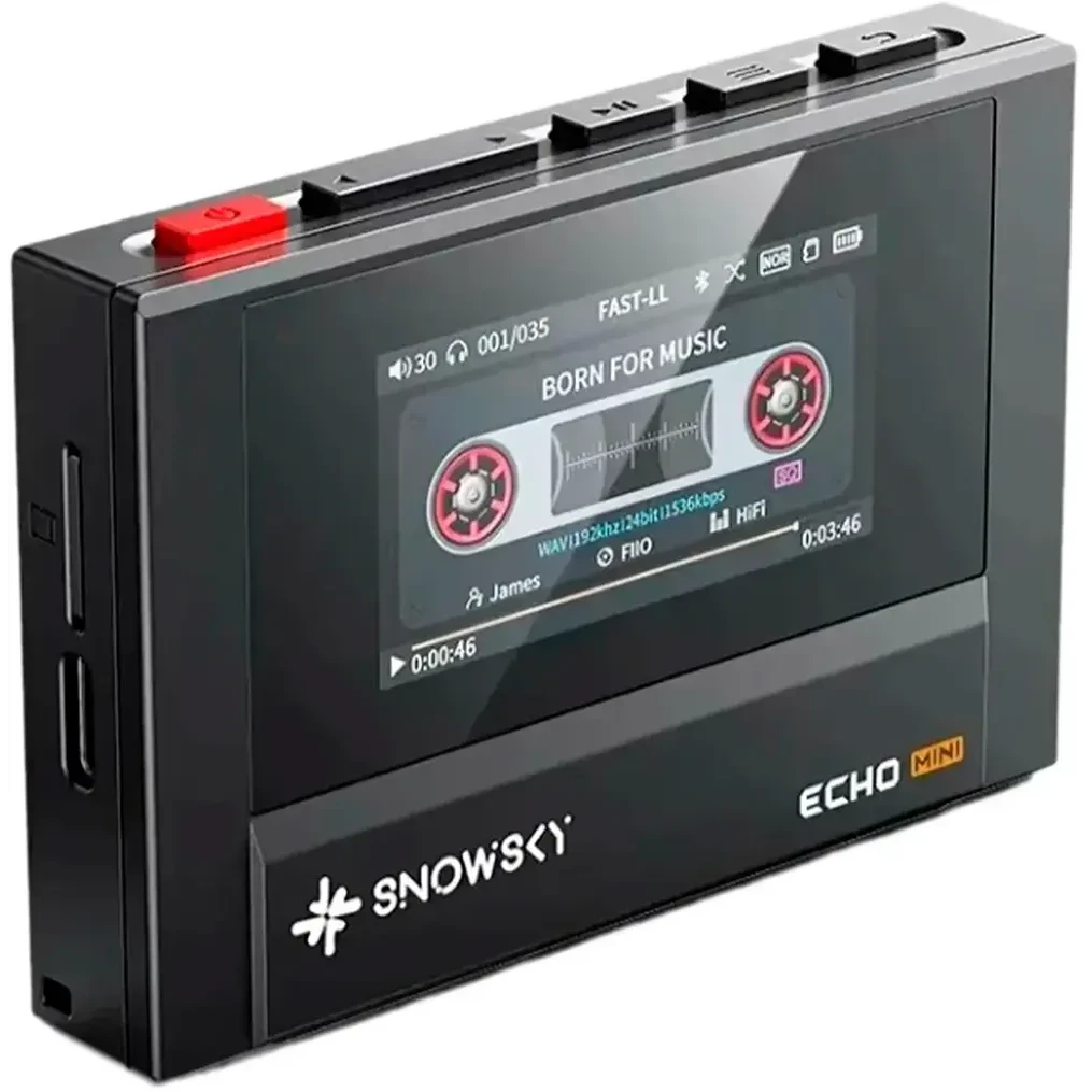Портативный плеер FiiO SnowSky Echo Mini Black - фото 2
