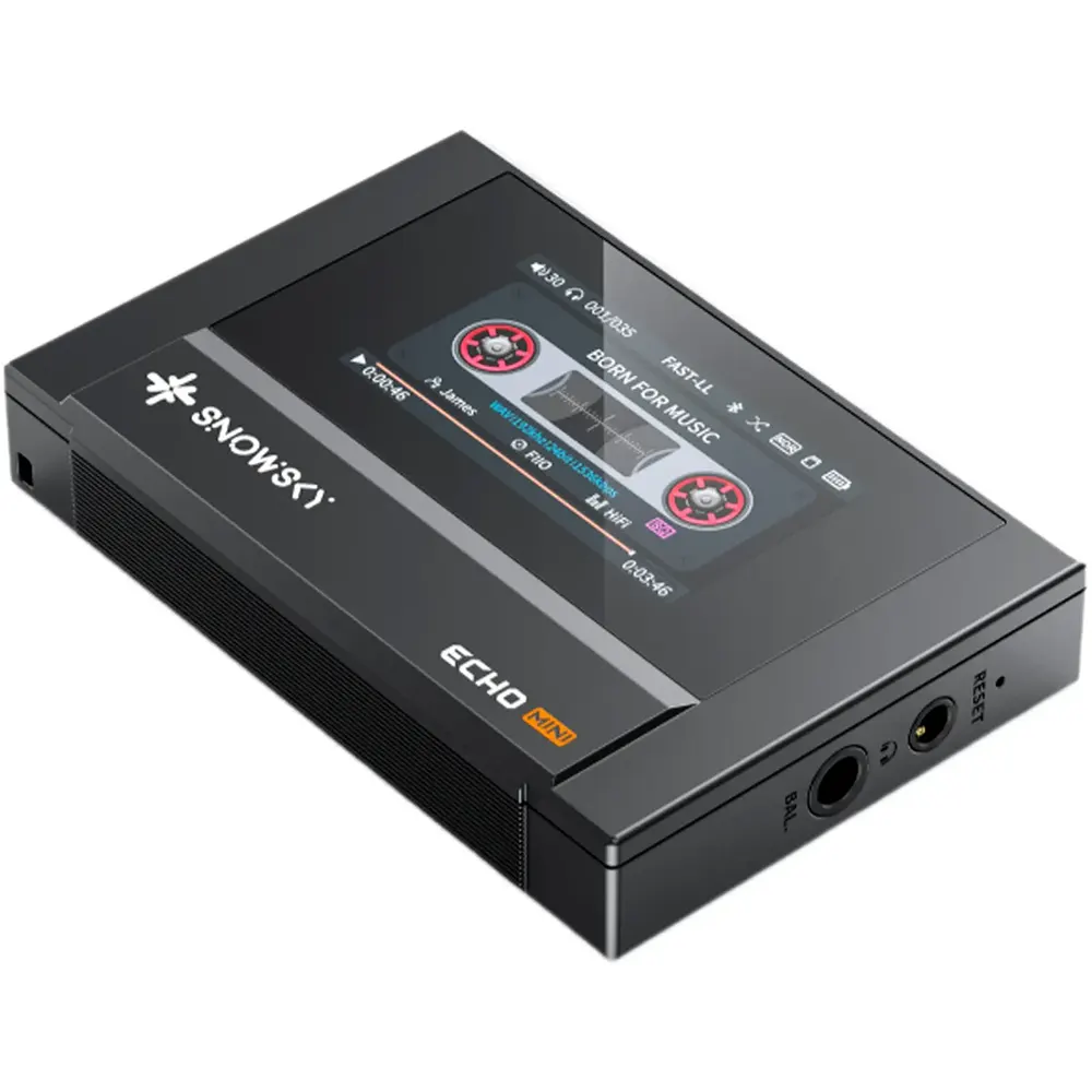 Портативный плеер FiiO SnowSky Echo Mini Black - фото 3