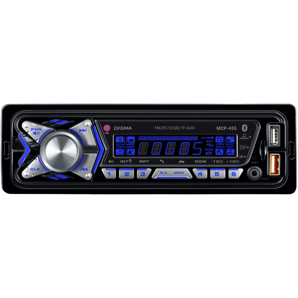 Автомагнитола Digma MCP-455 - фото 3