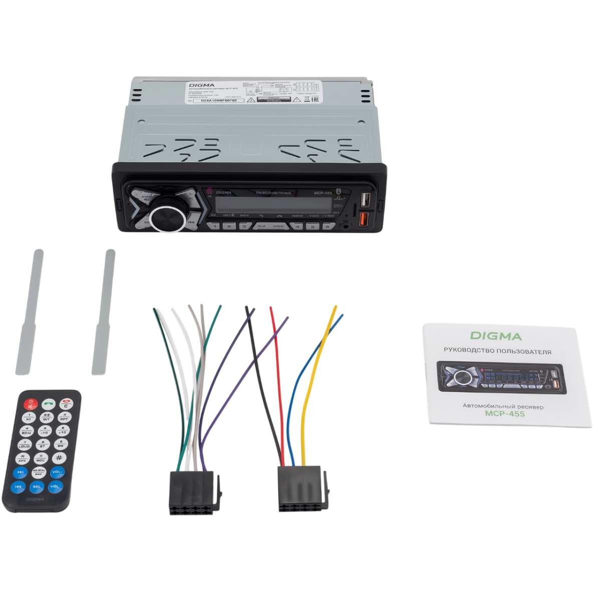 Автомагнитола Digma MCP-455 - фото 7