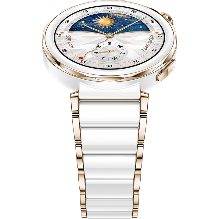 Умные часы Huawei Watch GT 5 Pro 42mm Ceramic White (JNA-B29) - 709616/6942103131691 - фото 5