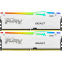 Оперативная память 32Gb DDR5 6000MHz Kingston Fury Beast White RGB (KF560C30BWEAK2-32) (2x16Gb KIT)