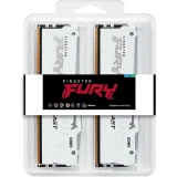 Оперативная память 32Gb DDR5 6000MHz Kingston Fury Beast White RGB (KF560C30BWEAK2-32) (2x16Gb KIT)