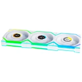 ..... Вентилятор для корпуса Lian Li UNI Fan SL Wireless LCD 120 Reverse Blade White (3 шт.), Б/У (G99.12RSLLCD1W3W.R0)