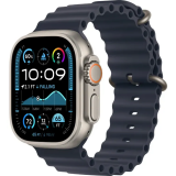 Умные часы Apple Watch Ultra 2 49mm Natural Titanium Case with Navy Ocean Band (MX4D3FD/A)