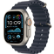 Умные часы Apple Watch Ultra 2 49mm Natural Titanium Case with Navy Ocean Band (MX4D3FD/A)