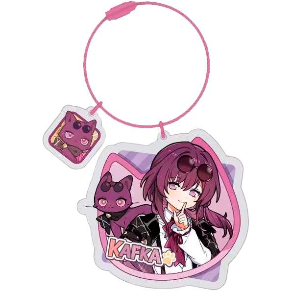 Брелок miHoYo Honkai: Star Rail Tiny Cat Kafka (6942421128984)