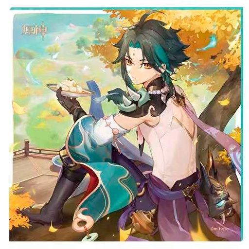 Доска Шикиши miHoYo Genshin Impact Xiao Fateful Day 2023 (6942421106135)
