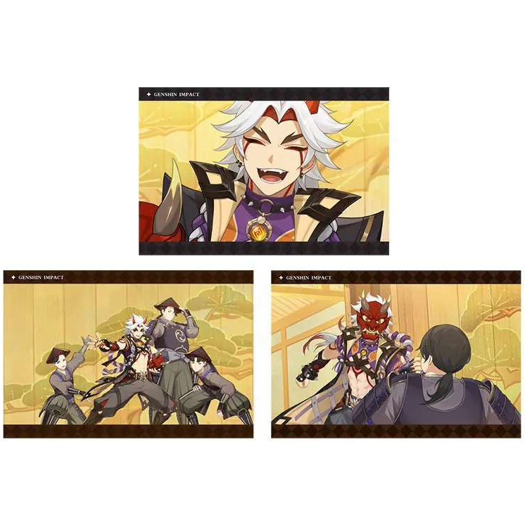 Карточки коллекционные miHoYo Genshin Impact Itto (6942421114376)