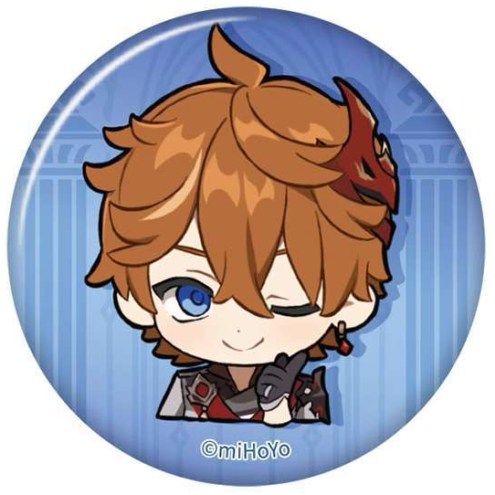 Значок miHoYo Genshin Impact Q Version Fatui Childe Tartaglia (6942421107668)