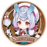 Значок miHoYo Genshin Impact 2024 Carnival Reunion Sigewinne (6942421136064)