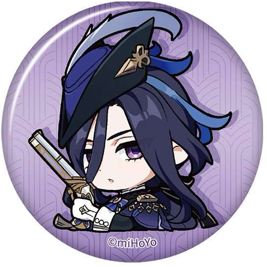 Значок miHoYo Genshin Impact Q Version Court of Fontaine Clorinde (6942421133520)