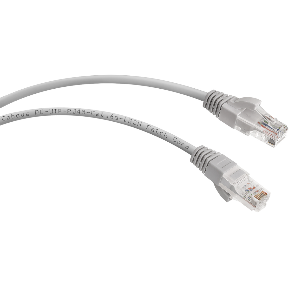 Патч-корд Cabeus PC-UTP-RJ45-Cat.6a-10m-LSZH, 10м