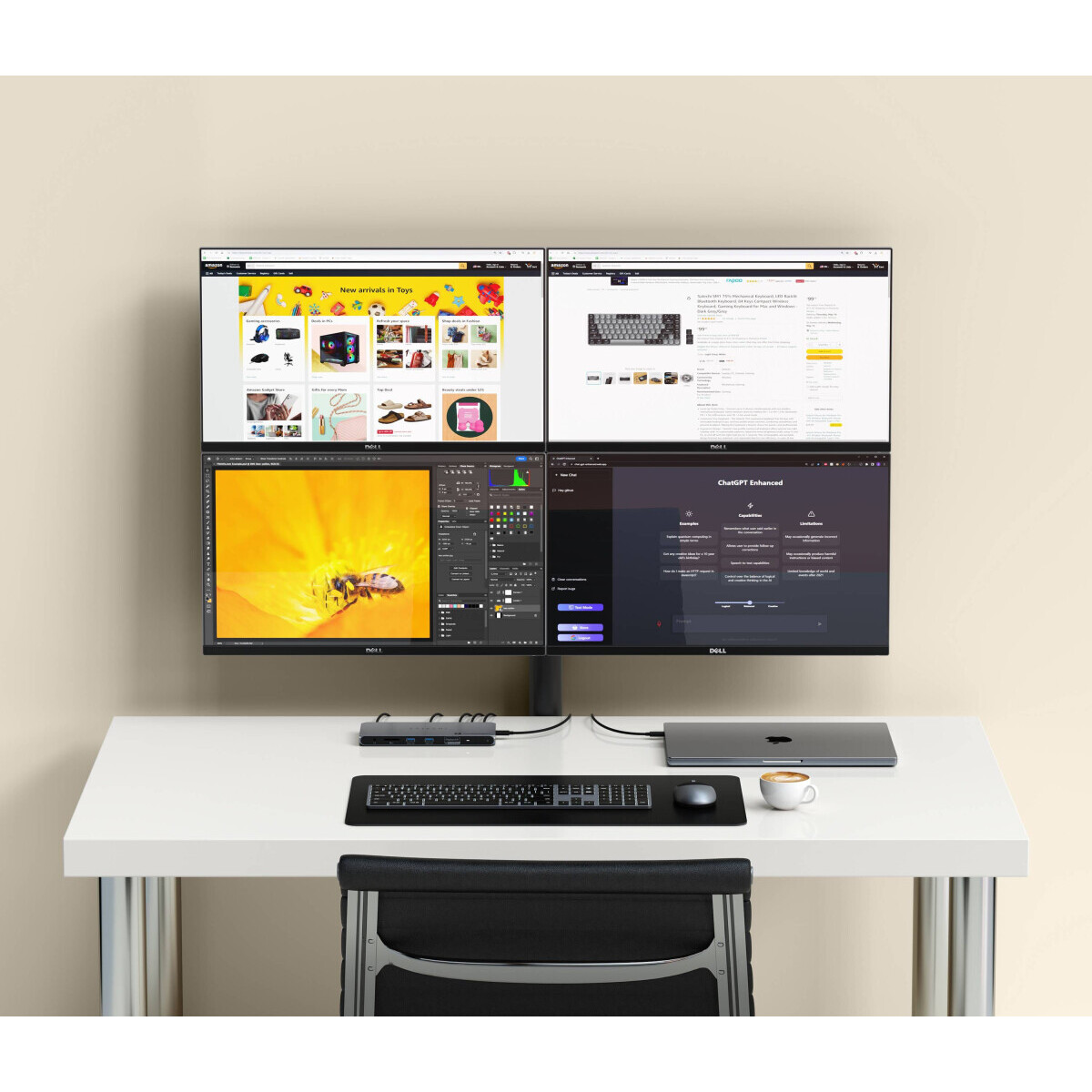 Док-станция Satechi Thunderbolt 4 Docking Station with DisplayLink (ST-DT4MDM-EU) - фото 6