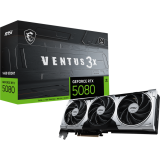 Видеокарта NVIDIA GeForce RTX 5080 MSI 16Gb (RTX 5080 16G VENTUS 3X PLUS)