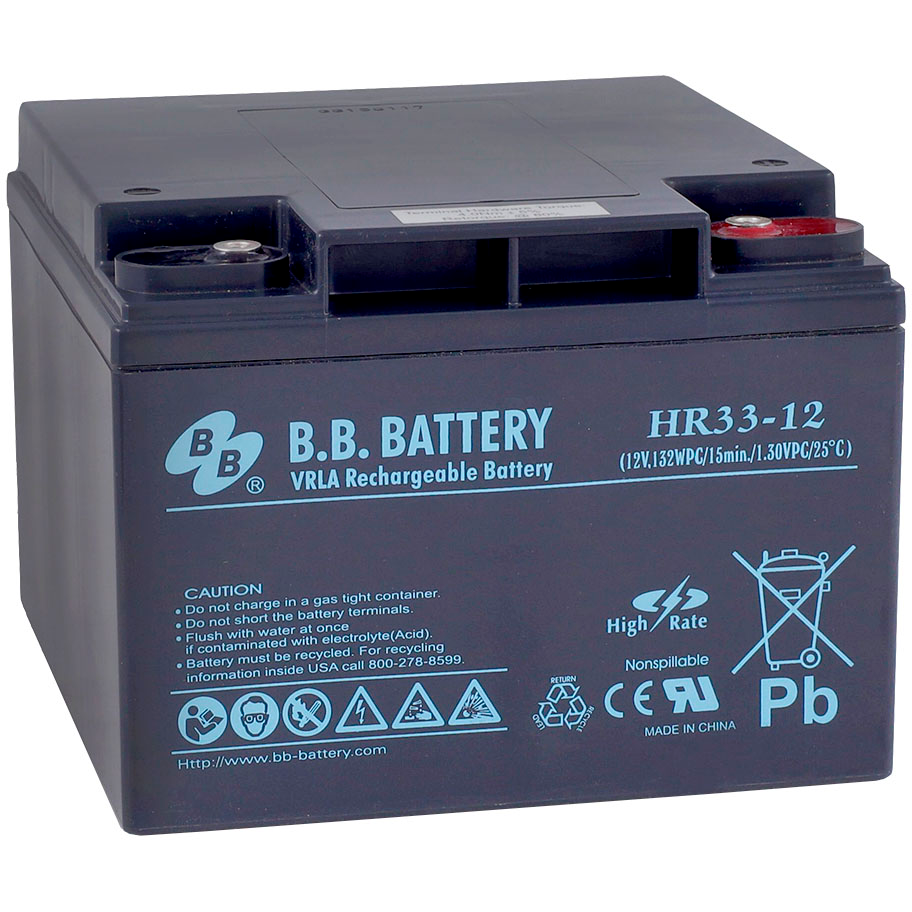 Аккумуляторная батарея B.B.Battery HR 33-12