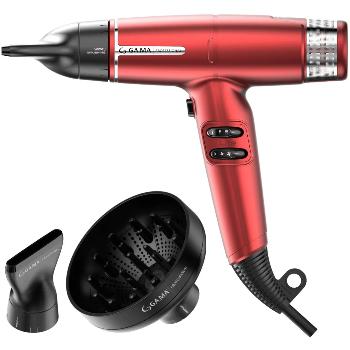 Фен GA.MA IQ LITE Red - PH6030.RD - фото 9