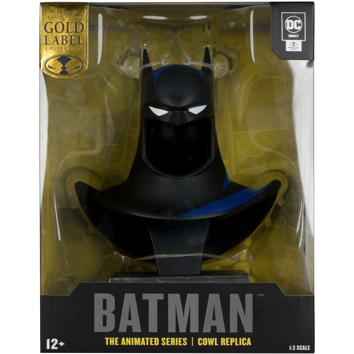 Реплика McFarlane Toys DC Batman The Animated Series 1992 Cowl Replica - 179071 - фото 5