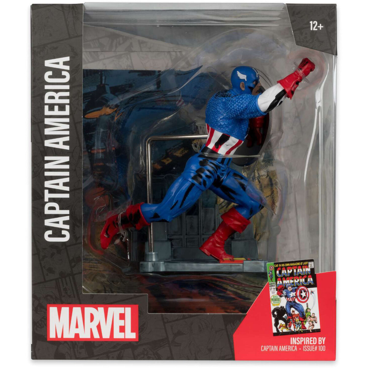 Фигурка McFarlane Toys Marvel Captain America №100 - 147773 - фото 4