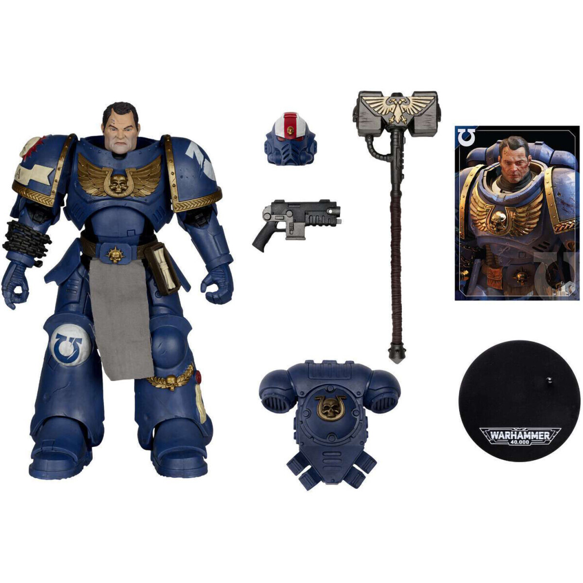 Фигурка McFarlane Toys Warhammer 40000 Lieutenant Titus (Space Marine II) Wv10 - 109030 - фото 4