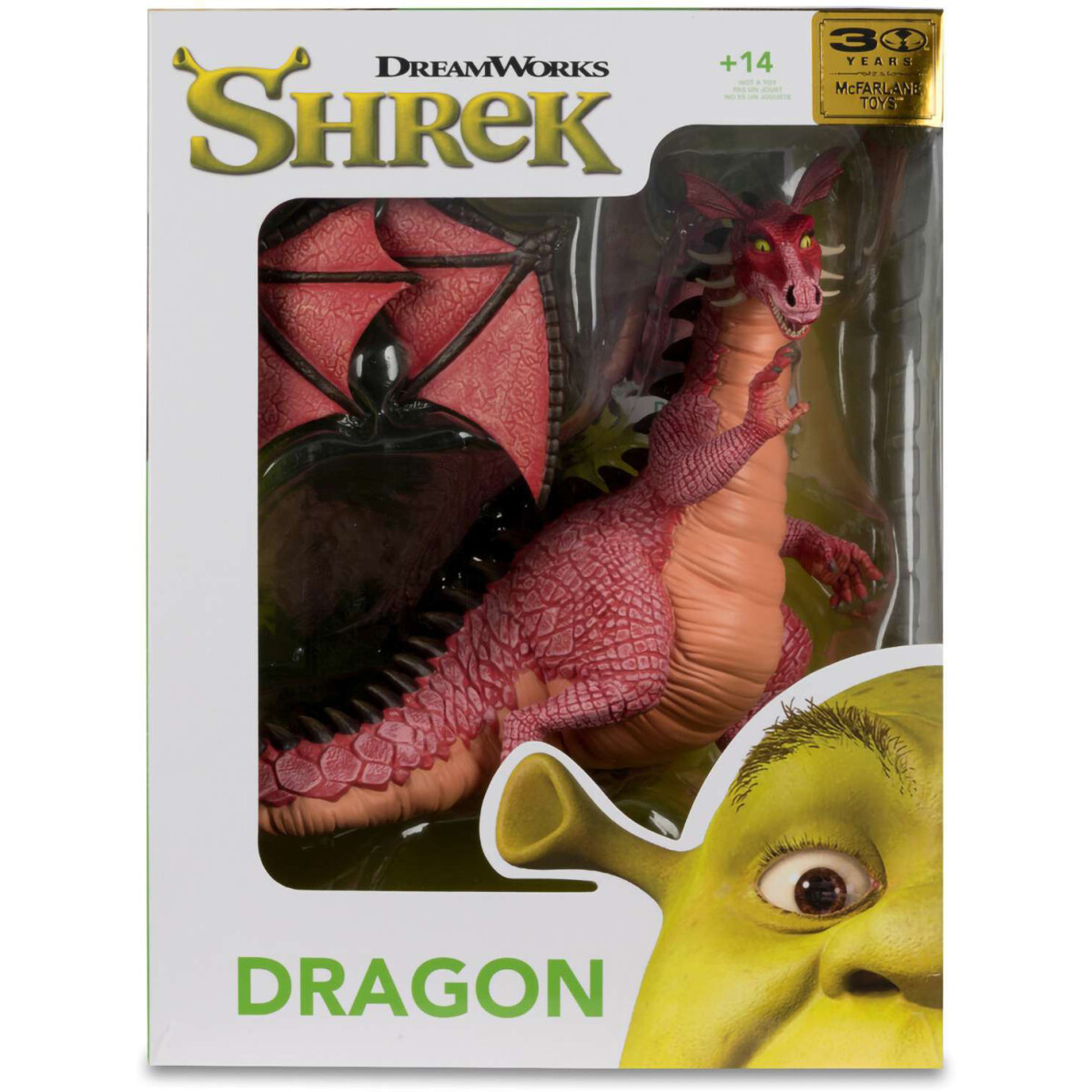 Фигурка McFarlane Toys DreamWorks 30th Anniversary Shrek Dragon - 138818 - фото 5