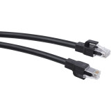 Патч-корд Cabeus PC-ARM-UTP-RJ45-Cat.6a-1.5m-PE, 1.5м