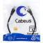 Патч-корд Cabeus PC-UTP-RJ45-Cat.6-0.3m-BK, 0.3м - фото 2