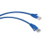 Патч-корд Cabeus PC-UTP-RJ45-Cat.6-0.3m-BL-LSZH, 0.3м