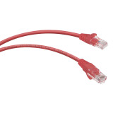 Патч-корд Cabeus PC-UTP-RJ45-Cat.6-0.3m-RD-LSZH, 0.3м