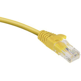 Патч-корд Cabeus PC-UTP-RJ45-Cat.6-0.3m-YL-LSZH, 0.3м