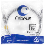Патч-корд Cabeus PC-FTP-RJ45-Cat.5e-2m, 2м