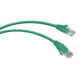 Патч-корд Cabeus PC-UTP-RJ45-Cat.6-0.5m-GN-LSZH, 0.5м